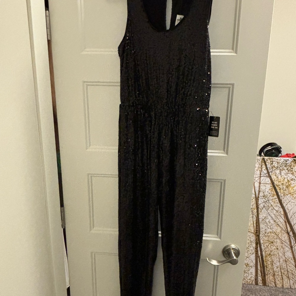 NWT Sequin Jumpsuit